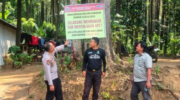 Cegah Karhutla dan Pendakian Berisiko, Polsek Curahdami Perkuat Sinergi Pengamanan Kawasan Hutan