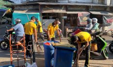 Dukung Indonesia Asri dan HUT Bhayangkara ke-80, Polres Bondowoso Gelar Aksi Bersih Pasar Induk