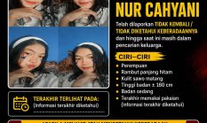 Pencarian Orang Hilang Atas Nama Amelia Nur Cahyani 