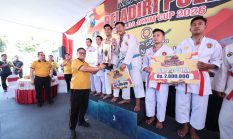 Kejuaraan Beladiri Polri Piala Kapolda Jatim 2026 Sambut Hari Bhayangkara ke 80, Polres Kediri Raih Gelar Juara