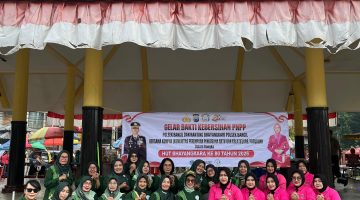Polsek Bangil Gelar Bakti Sosial Bersama Forkopimcam dan KOMPPAK Sambut Hari Bhayangkara ke-80