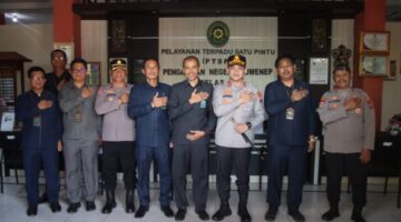 Kapolresta Sumenep Perkuat Sinergi Antarlembaga, Silaturahmi Ke Ketua Pengadilan Negeri Sumenep