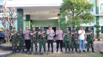 Kunjungan Perdana Kapolresta Sumenep ke Kodim 0827, Pererat Sinergitas TNI-Polri