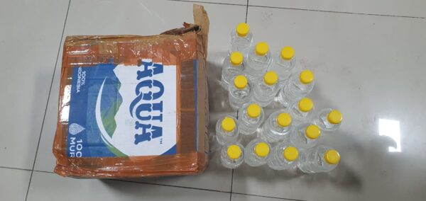 Foto : Barang bukti diduga arak Bali yang diamankan Satnarkoba Polres Sumenep, Sabtu (09/08/2026). 