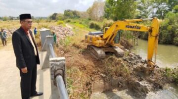 Normalisasi Sungai Patrean Dikebut, PUTR Sumenep Fokus Cegah Luapan Air