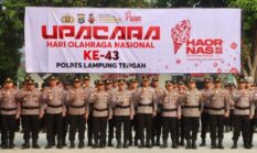 Polres Lampung Tengah Peringati Haornas 2026, Ajak Masyarakat Budayakan Hidup Sehat