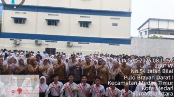 Kapolsek Medan Timur Turun ke Sekolah, Seribuan Siswa SMK Imelda Dapat Peringatan Keras soal Tawuran Narkoba hingga Judi Online