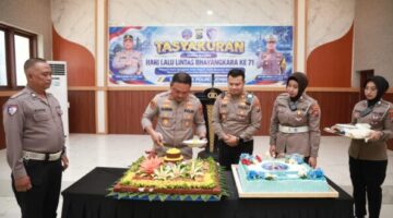 Hari Lalu Lintas Bhayangkara ke -71, Polres Jember Perkuat Sinergi dan Transformasi Pelayanan Prima
