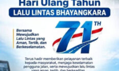 HUT ke-71 Lalu Lintas Bhayangkara, Lintasmadura.id Sampaikan Apresiasi untuk Polantas