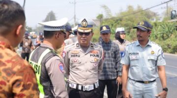 Polres Gresik Gandeng Tim Ahli Kaji Jalur Blackspot di Driyorejo
